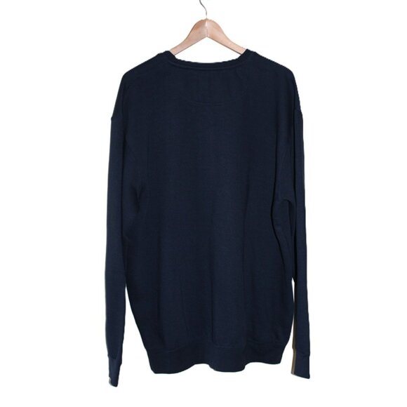 nwot VANCOUVER Canada Embroidered Crewneck Fleece Sweatshirt in Navy, Unisex XXL - Picture 5 of 9